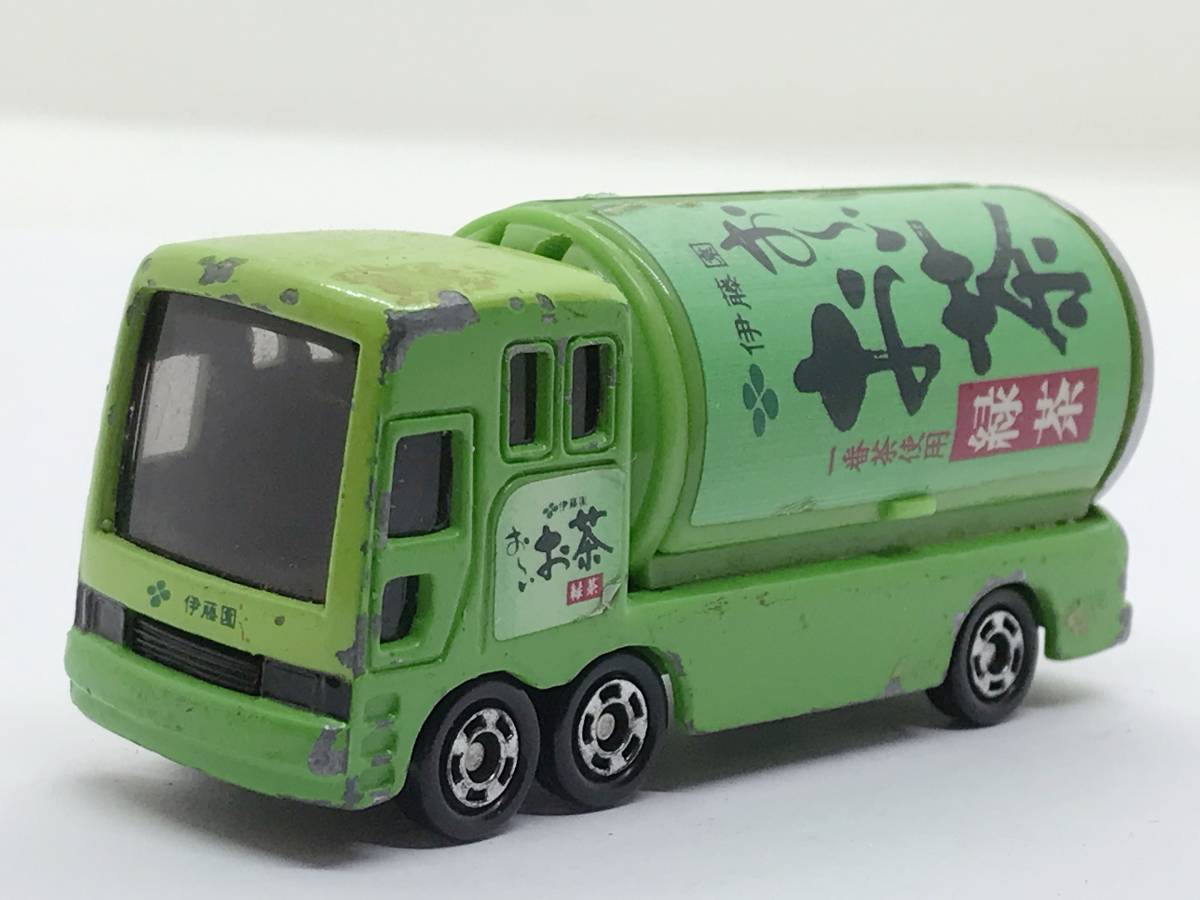 せ3★トミカ ミニカー トラックシリーズ トラックセット内単品 伊藤園 おーいお茶 緑茶 イベントカー_画像1