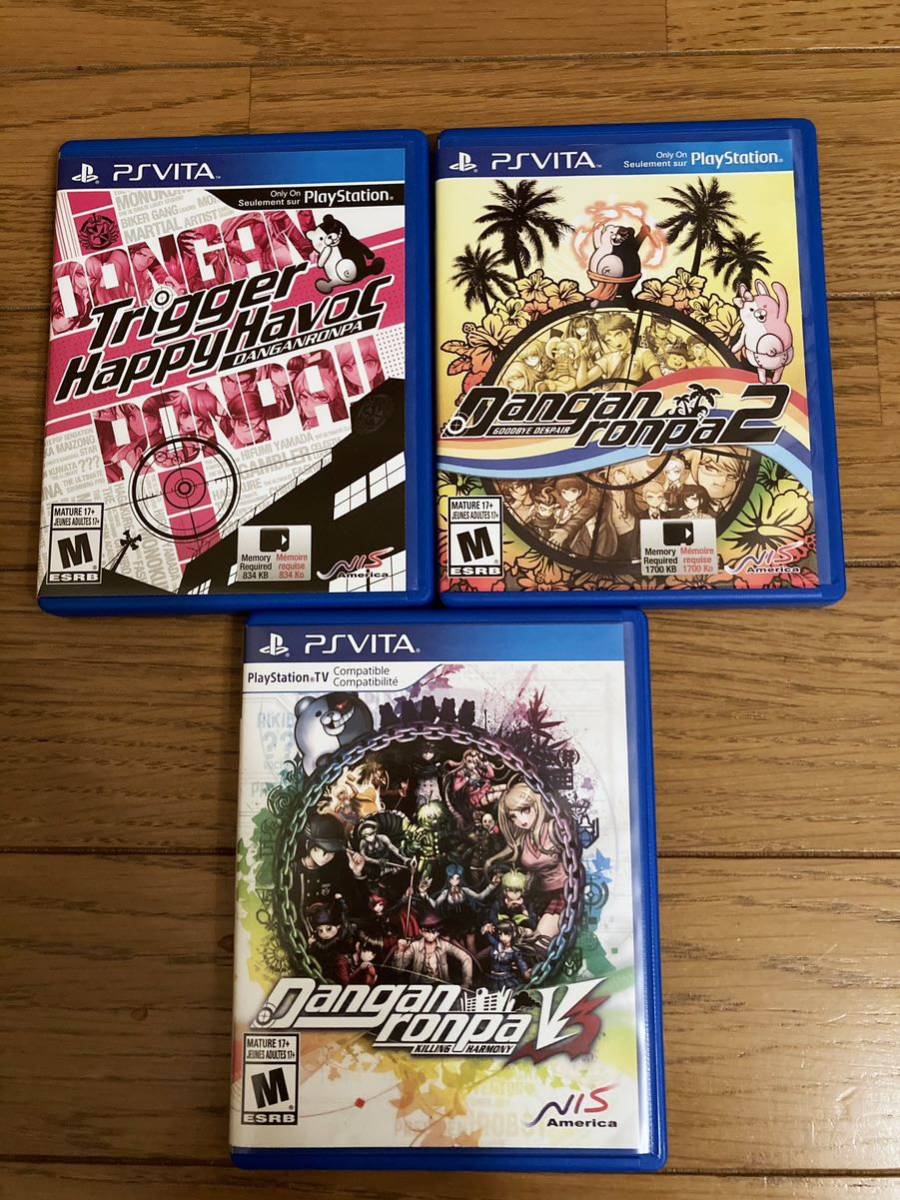 北米版 ダンガンロンパ Danganronpa 2 and V3 Vita-