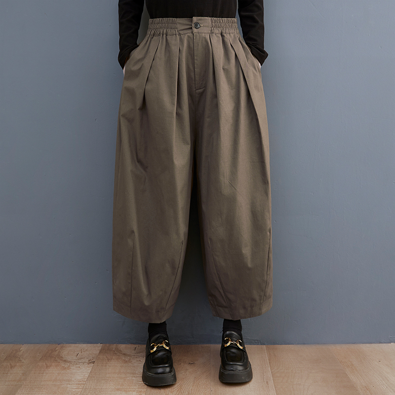 [ including in a package 1 ten thousand jpy free shipping ] spring * new work * casual * easy large size ** switch lady's * wide pants * sarouel pants * black 