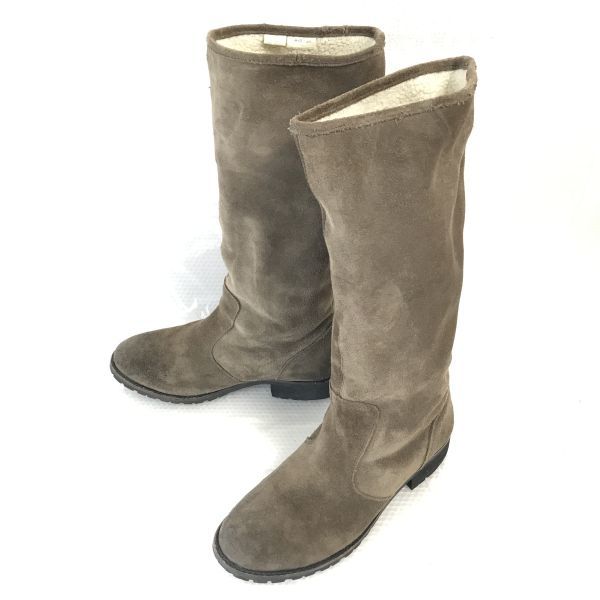【一部予約!】 DIESEL★本革/暖かライナー/ムートンブーツ【24.0/7/茶/BROWN】Shoes◆WB81-2 その他 【一部予約!】 DIESEL★本革/暖かライナー/ムートンブーツ【24.0/7/茶/BROWN】Shoes◆WB81-2 その他