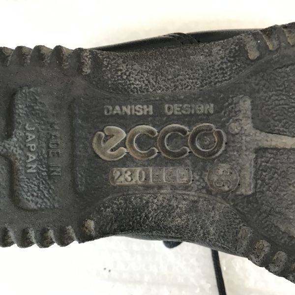 Made in Japan*ecco/ eko -[23.0/ black /black] sneakers / walking shoes / comfort /sneakers/Shoes/trainers*C-118