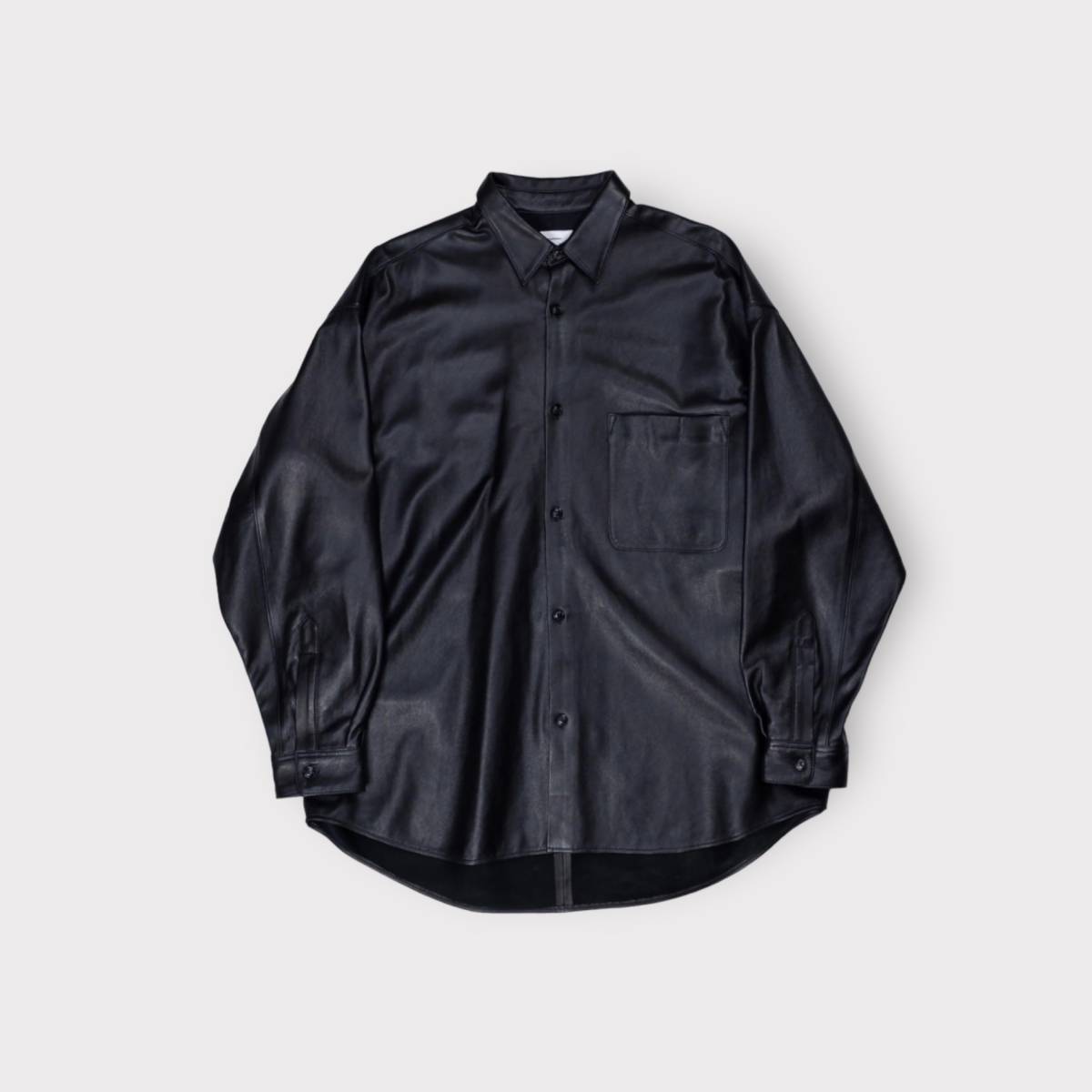 Graphpaper【Leather Oversized Shirt】 traversebayim.com