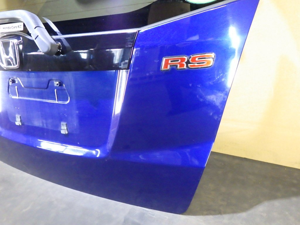 フィット RS バックドア ブルー B548P プライバシーガラス付き リアゲート H20年 GE8 GE 【個人宅直配不可】_画像4