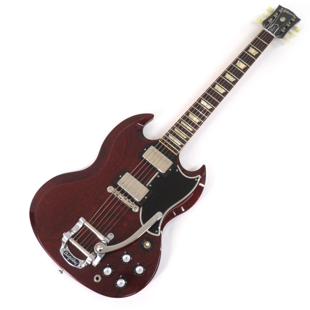 092s☆Gibson ギブソン Historic Collection 1961 SG Standard Reissue Mod チェリー 2000年製 エレキギター ※中古_画像1