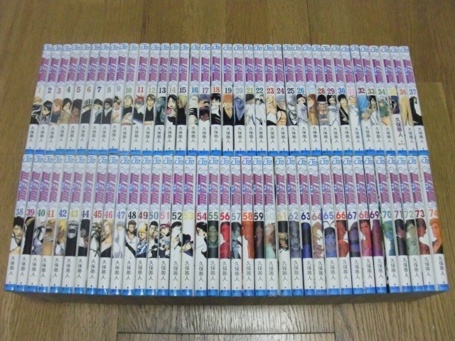『5年保証』 ★即決★同梱可★即発送★BLEACH 全74巻 完結全巻セット! ブリーチ 久保帯人 全巻セット 『5年保証』 ★即決★同梱可★即発送★BLEACH 全74巻 完結全巻セット! ブリーチ 久保帯人 全巻セット