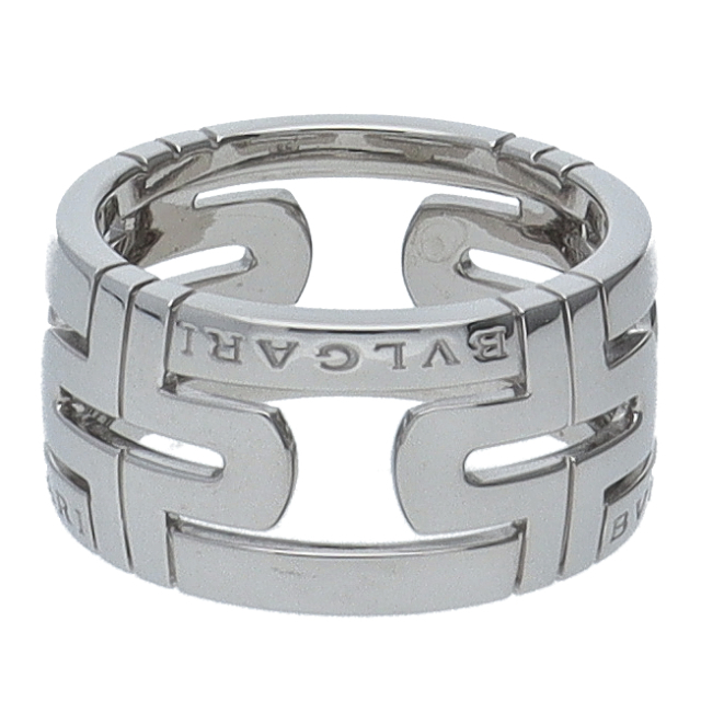 ☆美品!ブルガリ BVLGARI パレンテシリング K18WG リング!-
