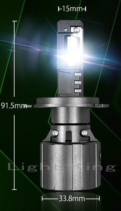 世界最強 50000LM LEDバルブ H4 LEDヘッドライト 超爆光 6500K 車検対応_画像10