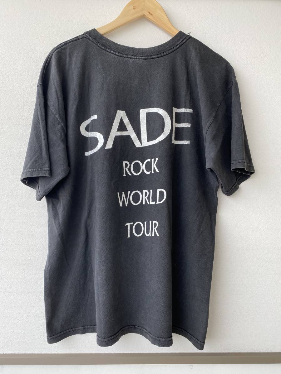 SADE LOVERS ROCK TOUR 2001 ビンテージ Tシャツ VINTAGE sade SADE LOVERS ROCK TOUR 2001 ビンテージ Tシャツ VINTAGE sade