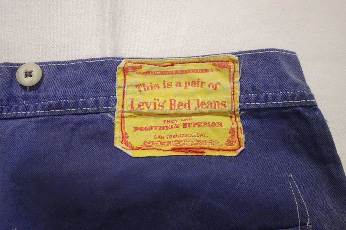 初期 LEVI'S RED リーバイスレッド クロアチア製 HOLDEN 初期 LEVI'S RED リーバイスレッド クロアチア製 HOLDEN