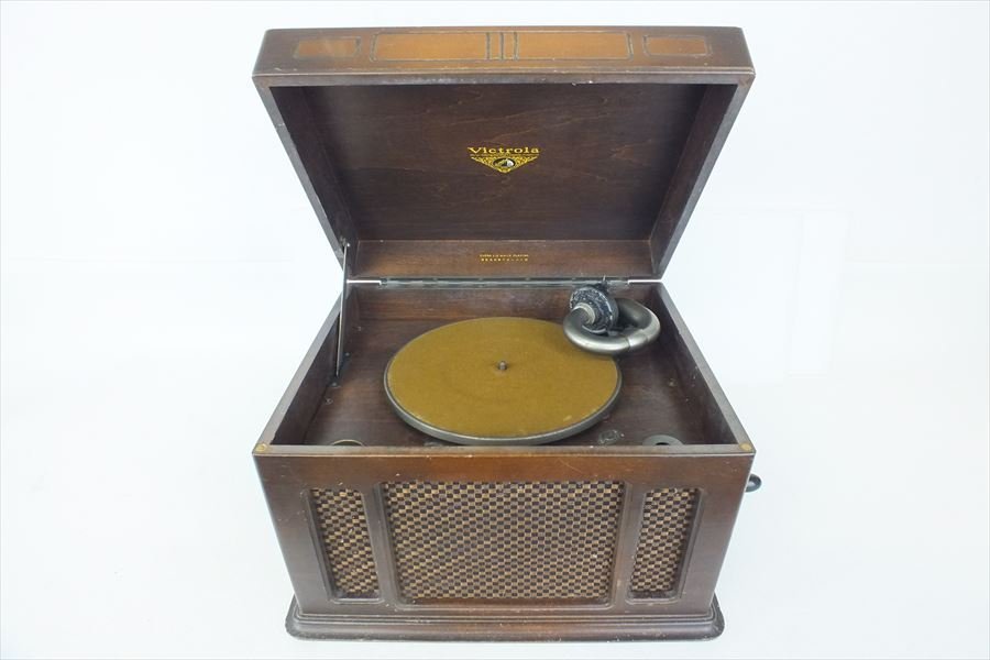 ■ Victor ビクター Victrola 蓄音機 中古 現状品 230302k6367_画像1