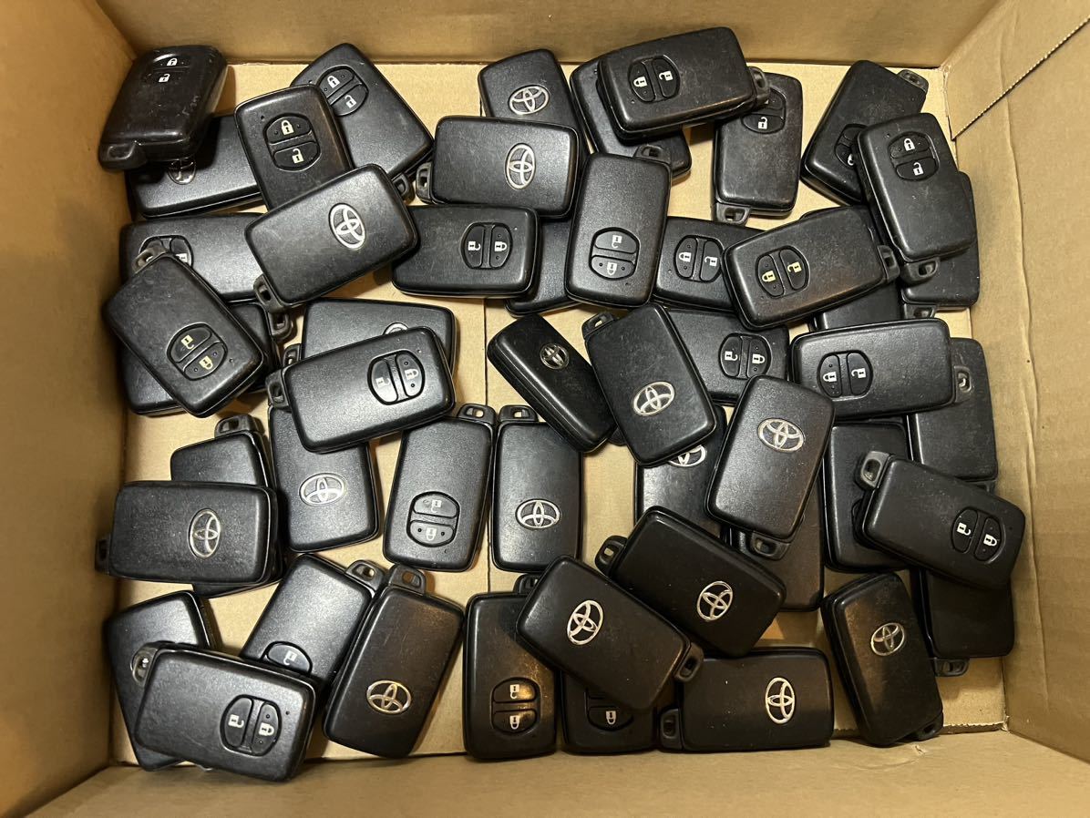半額品 トヨタ 純正 スマート リモコン 10個 キーレス 271451-5300