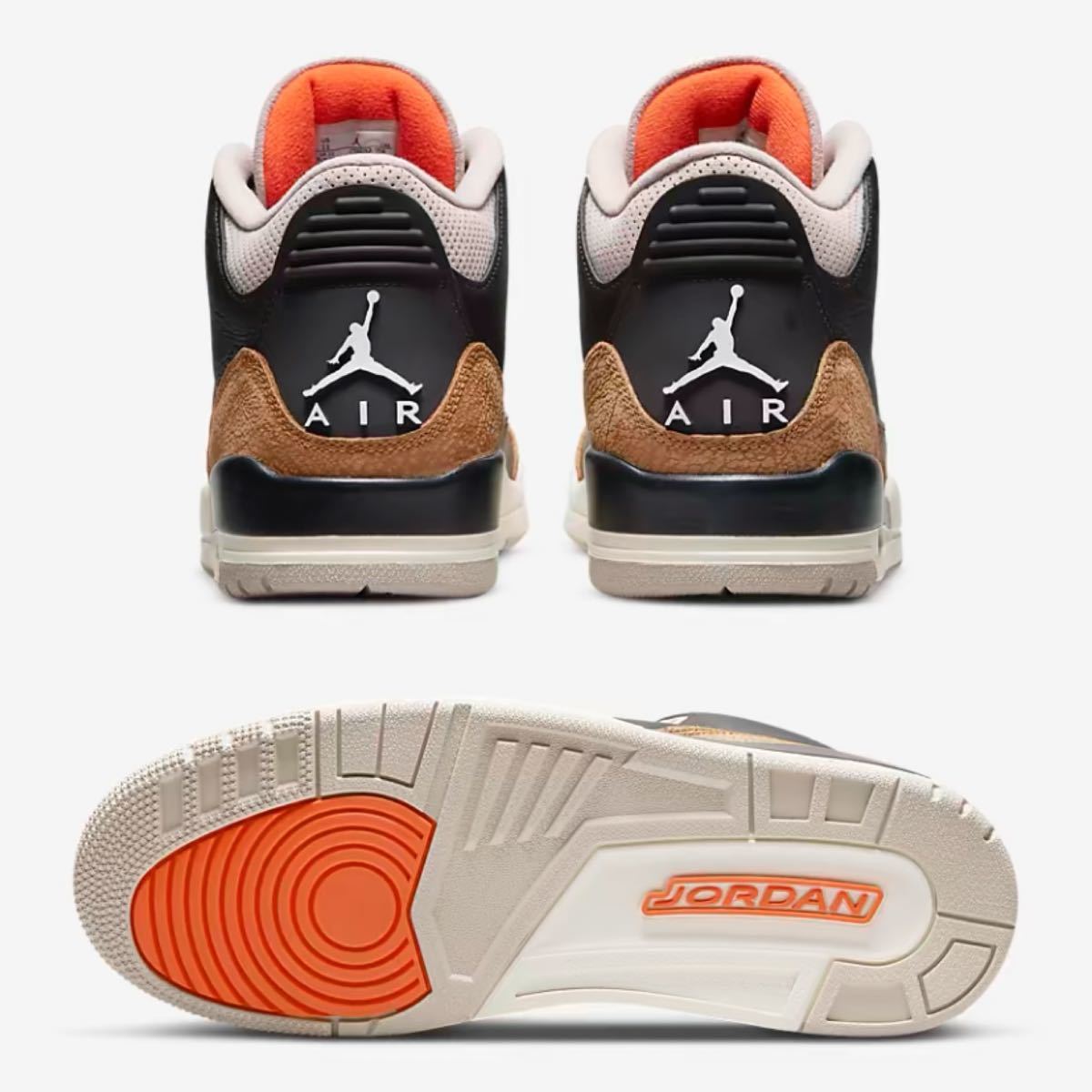 【新品未使用！定価即決！】AIR JORDAN 3 RETRO★エアジョーダン3★NIKE★ナイキ★エアフォース1_画像4