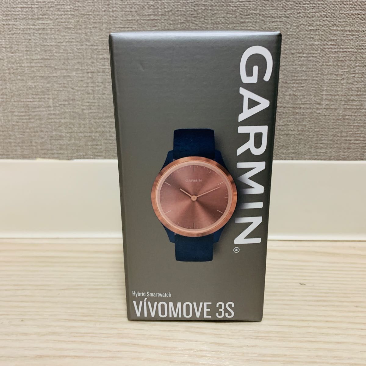 GARMIN ガーミン vivomove 3S Navy/Rose Gold 010-02238-73｜Yahoo