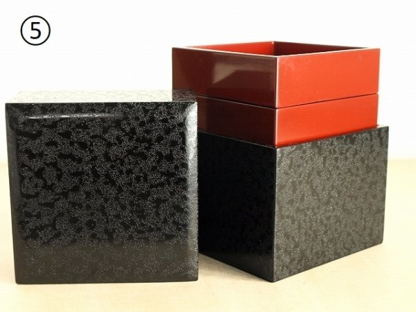 伝統工芸津軽塗未使用8点セットまとめて唐塗七々子塗紋紗塗花器盛台