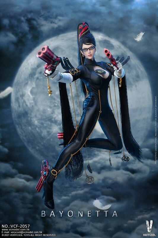 新品未開封 VERYCOOL Bayonetta VCF-2057 ザ ウィッチ ベヨネッタ 魔女 1/6フィギュア (検 ホットトイズ FLAGSET i8toys DAMTOYS verycool)_画像2