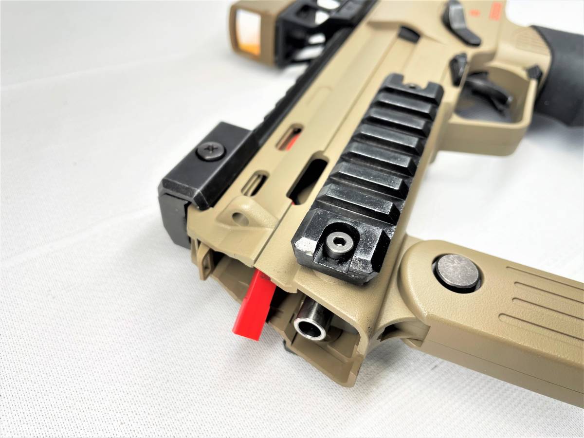 東京マルイ MP7A1 TAN コンパクト電動サブマシンガン カスタム済み