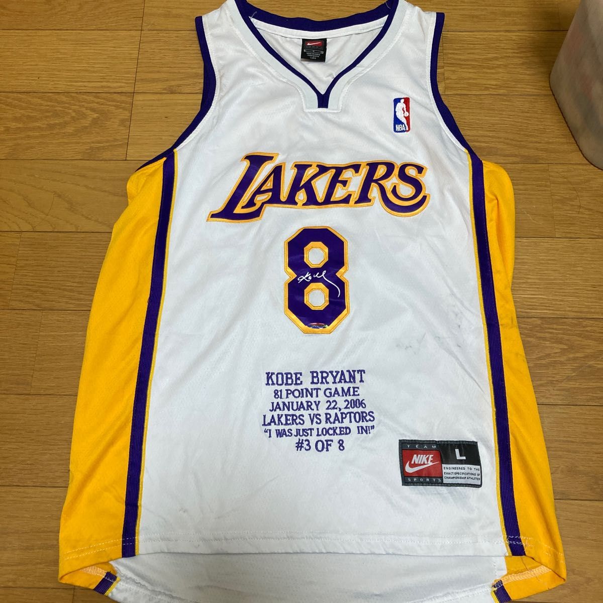 NBA NIKE Lakers ゲームシャツ｜PayPayフリマ