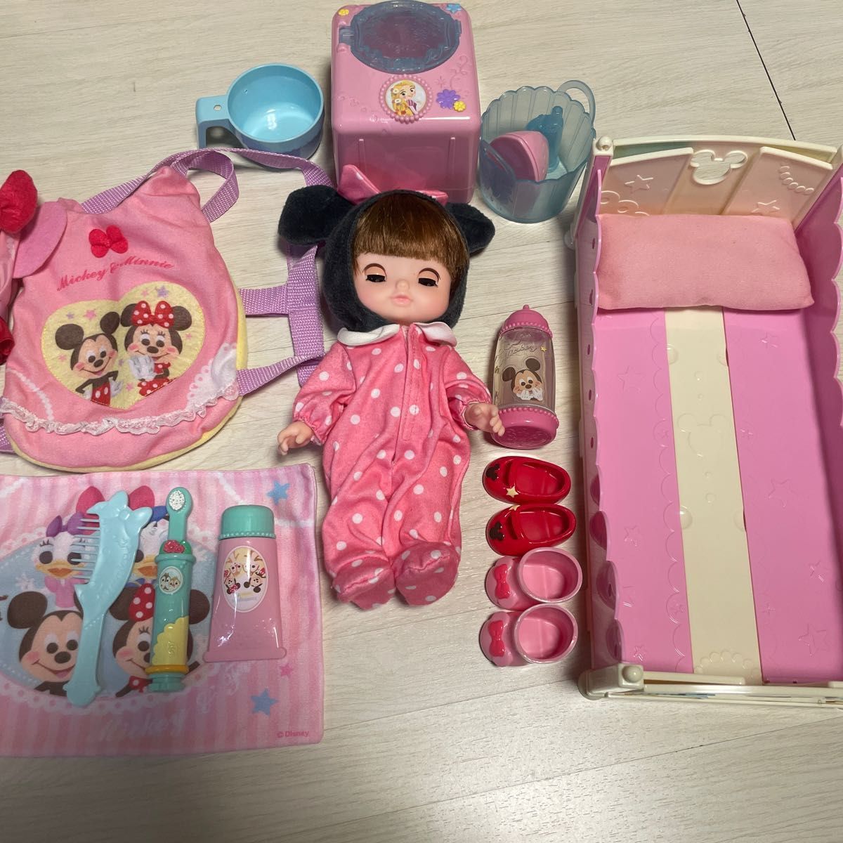 レミンちゃん ソランちゃん ベッド 洗濯機 まとめ売り 本体 着せ替え