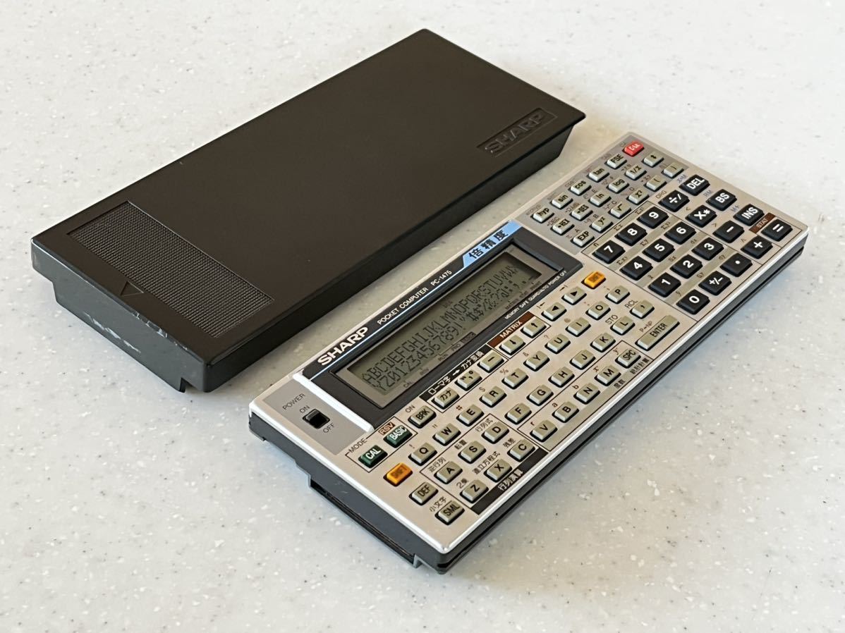 Yahoo!オークション - SHARP ポケコン PC-1475 動作確認済ラム Yahoo!オークション - SHARP ポケコン PC-1475 動作確認済ラム