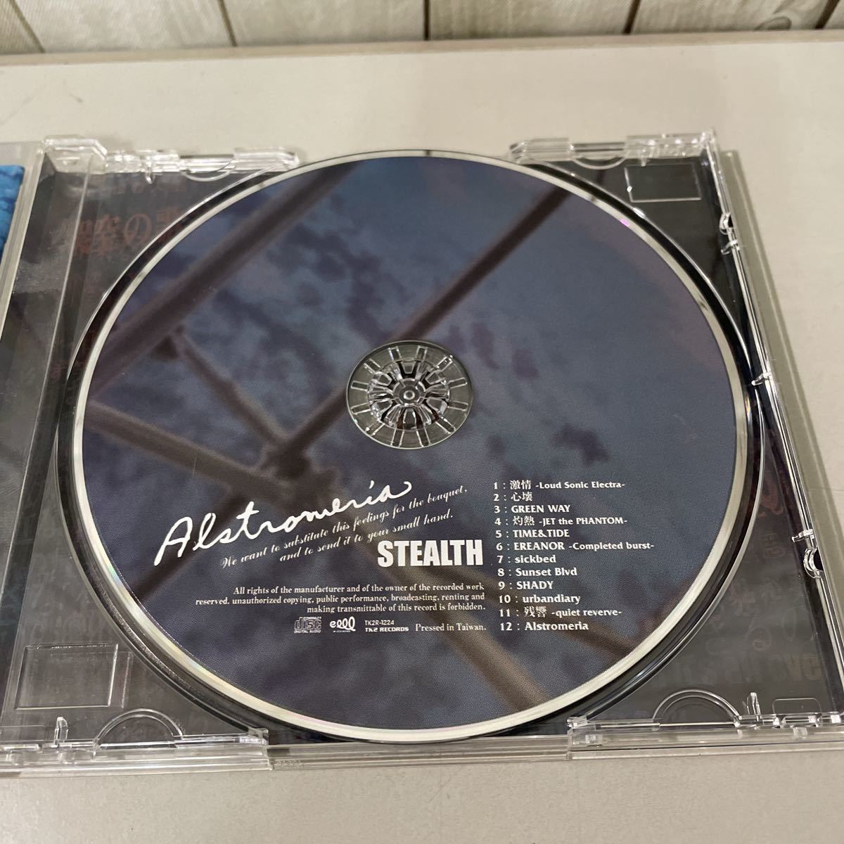 ●邦楽 CD●ステルス STEALTH アルストロメリア Alstromeria/GLAY TAKURO HISASHI/TK2R-1224/激情/心壊/灼熱/GREEN WAY/残響 ★3046 _画像8