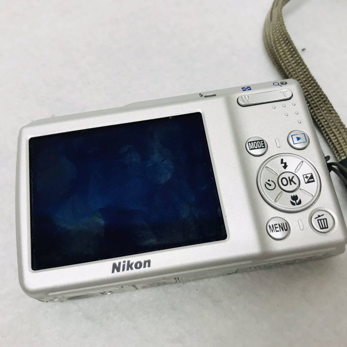 Cサ 通電確認済 ニコン Nikon Coolpix S210 Nikkor 3x バッテリー 充電器付き コンパクトデジタルカメラ の画像5