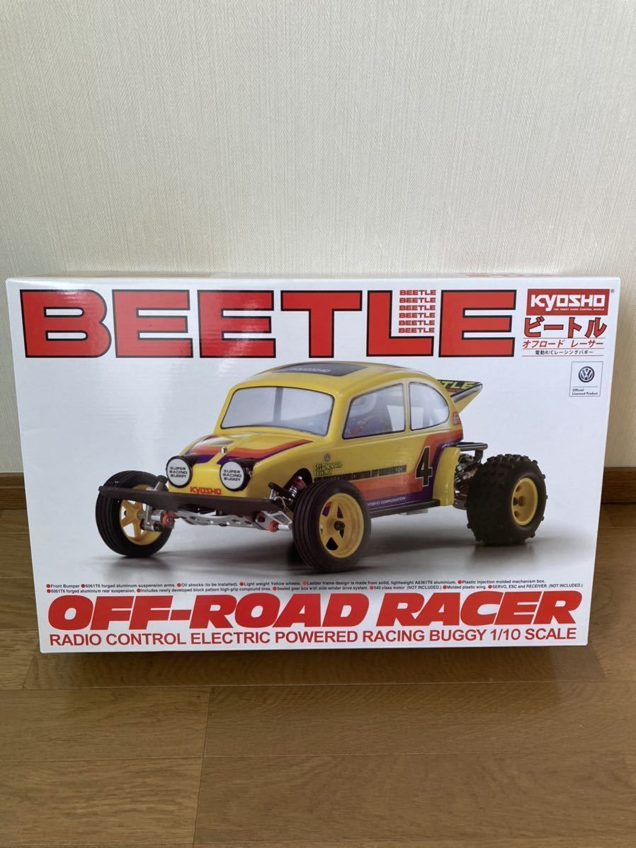 新品未開封》京商 1/10電動RC レーシングバギー【ビートル オフ