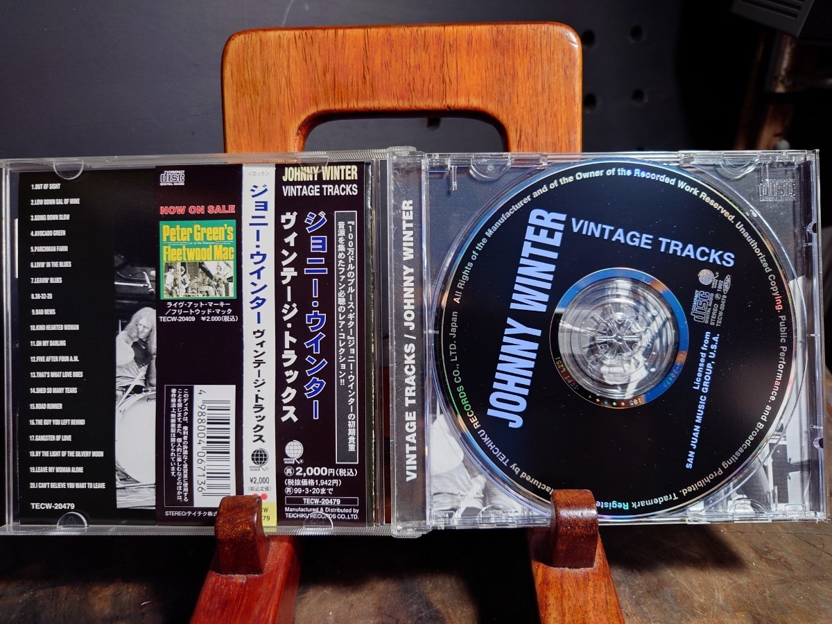 Johnny Winter Vintage Trucks 100万ドルのブルースギター Johnny Winter の初期貴重音源 美盤_画像2