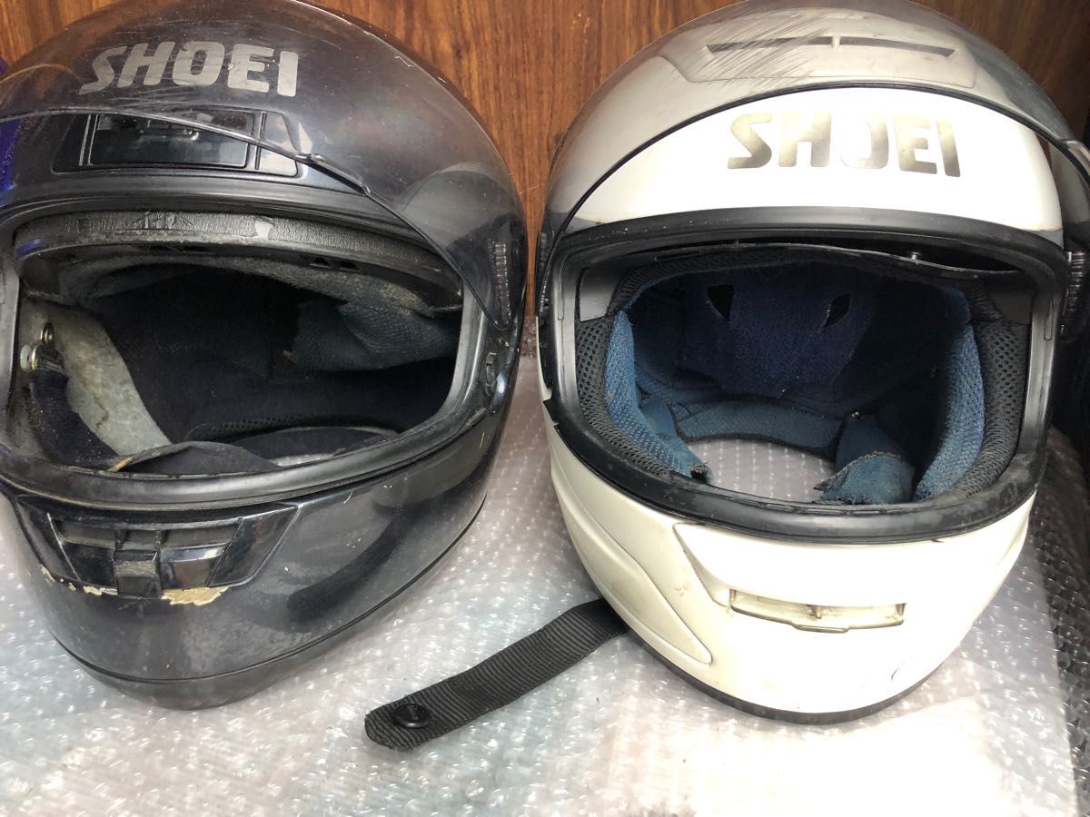 SHOEI X8 SP3(白)X8AERO-SILENCE(黒)ジャンク品