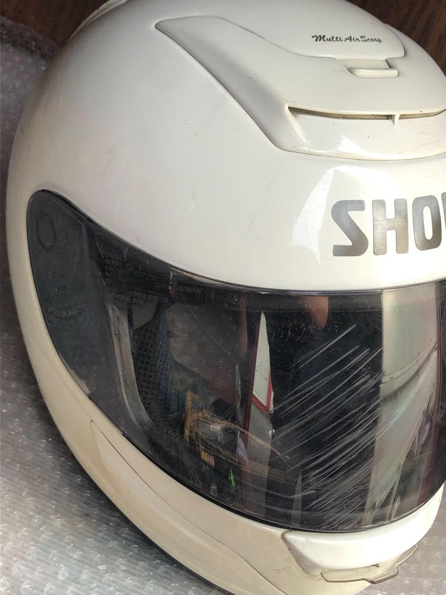 SHOEI X8 SP3(白)X8AERO-SILENCE(黒)ジャンク品