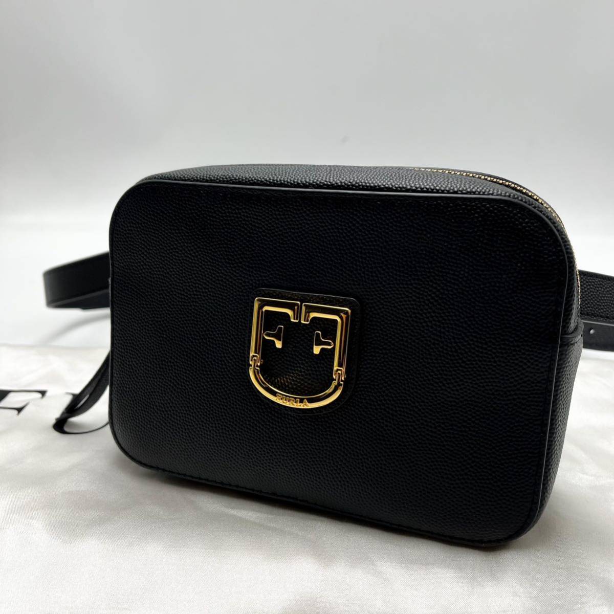 未使用保管品 FURLA フルラ ベルヴェデーレ ウエストポーチ ボディ