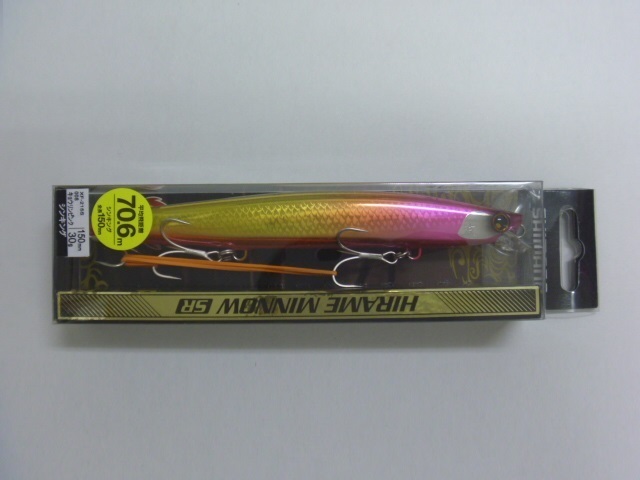 シマノ 熱砂 ヒラメミノー SR 150S AR-C #008 キョウリンピンク (HIRAME MINNOW SR)_画像1