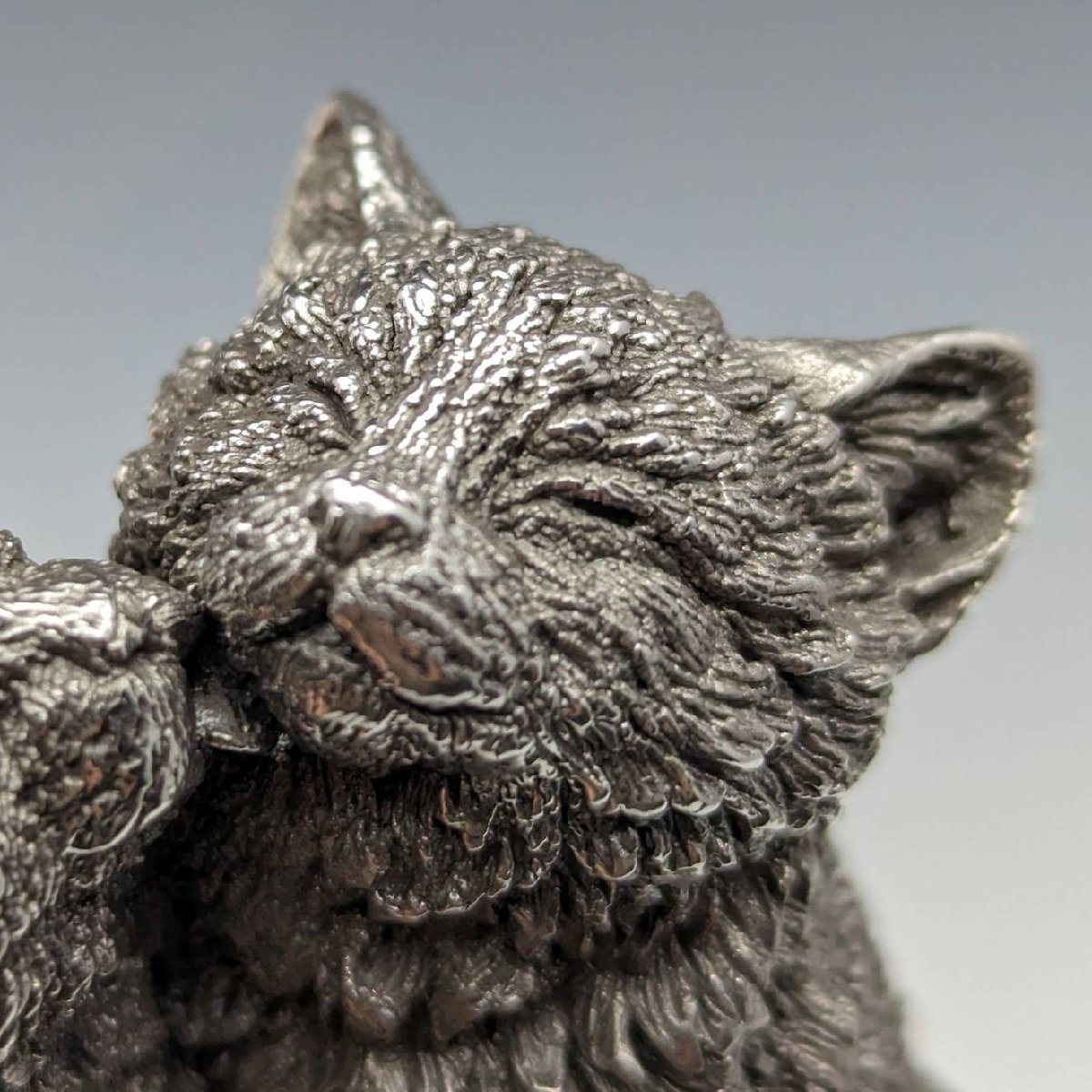 ヤフオク! - 英国 カントリーアーティスト社 2匹の子猫 純銀