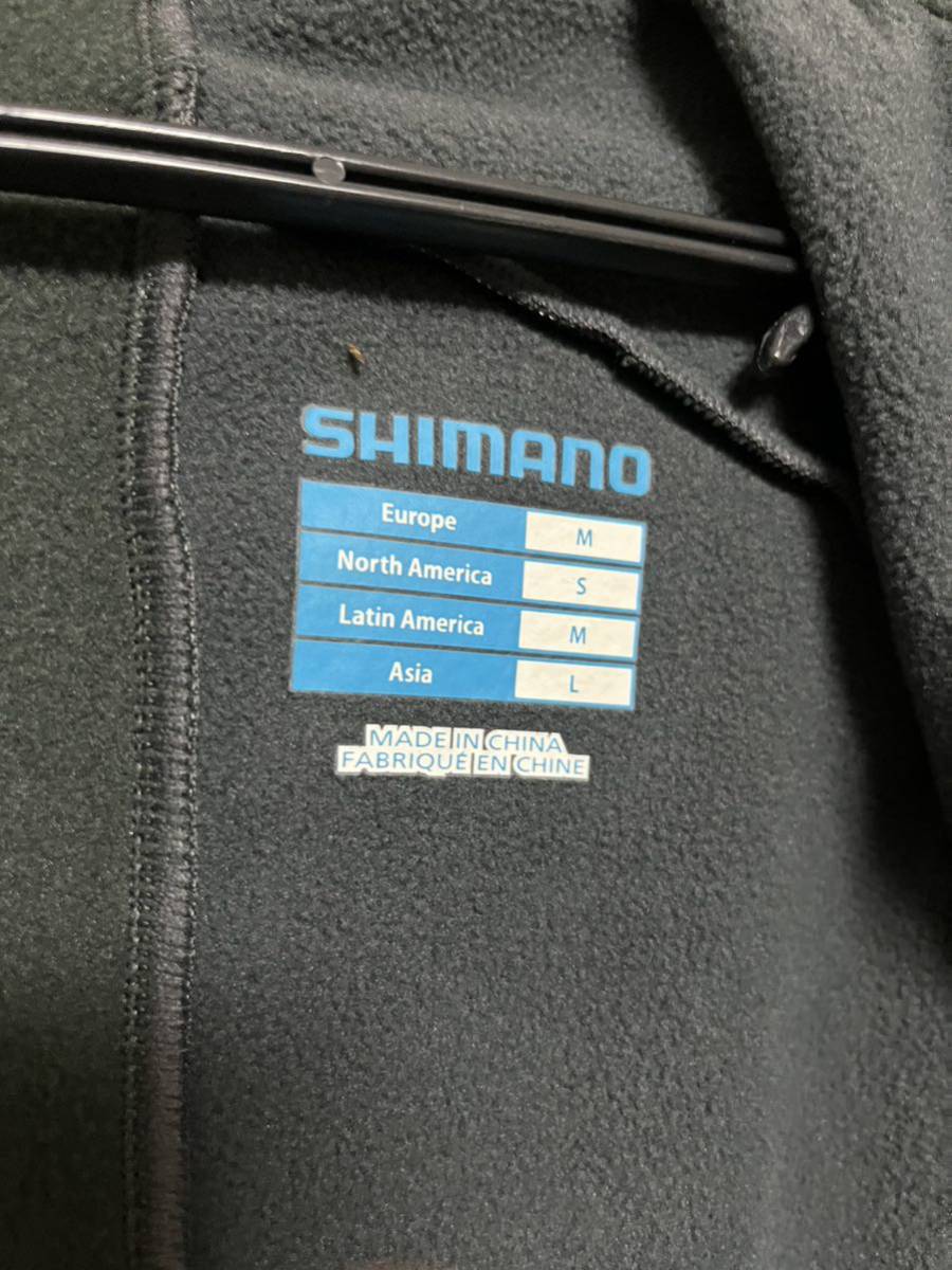 シマノ SHIMANO サイクルウェア 長袖 Asia:L Performance Windbreaker Jacket 自転車 ウエアー サイクル ジャケット 保管による汚れあり_画像8