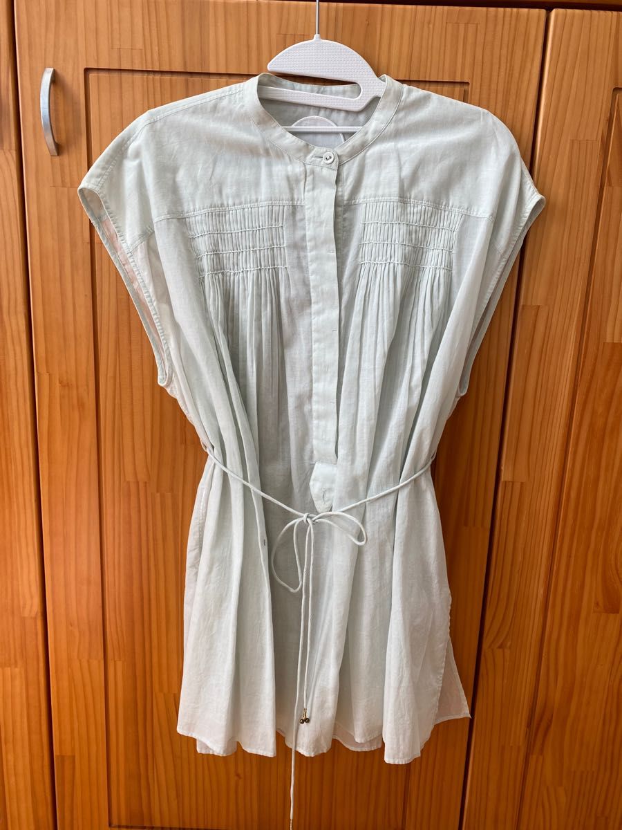 pheeta フィータ 【Bshop別注】ノースリーブピンタックブラウス