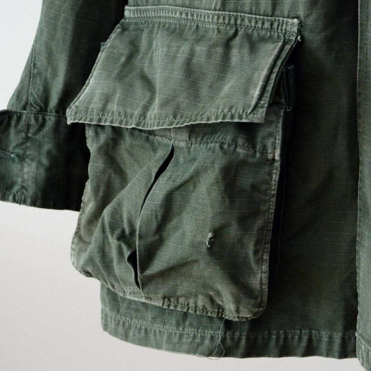 入荷即納可能 60s 米軍実物 ジャングルファティーグ ジャケットDSA-68