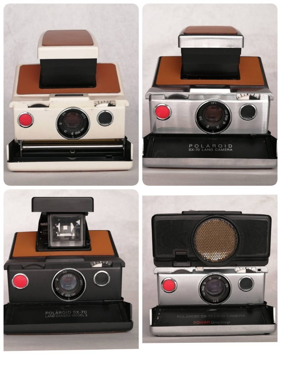 Polaroid ポラロイドカメラ　3台セット　ジャンク扱い品