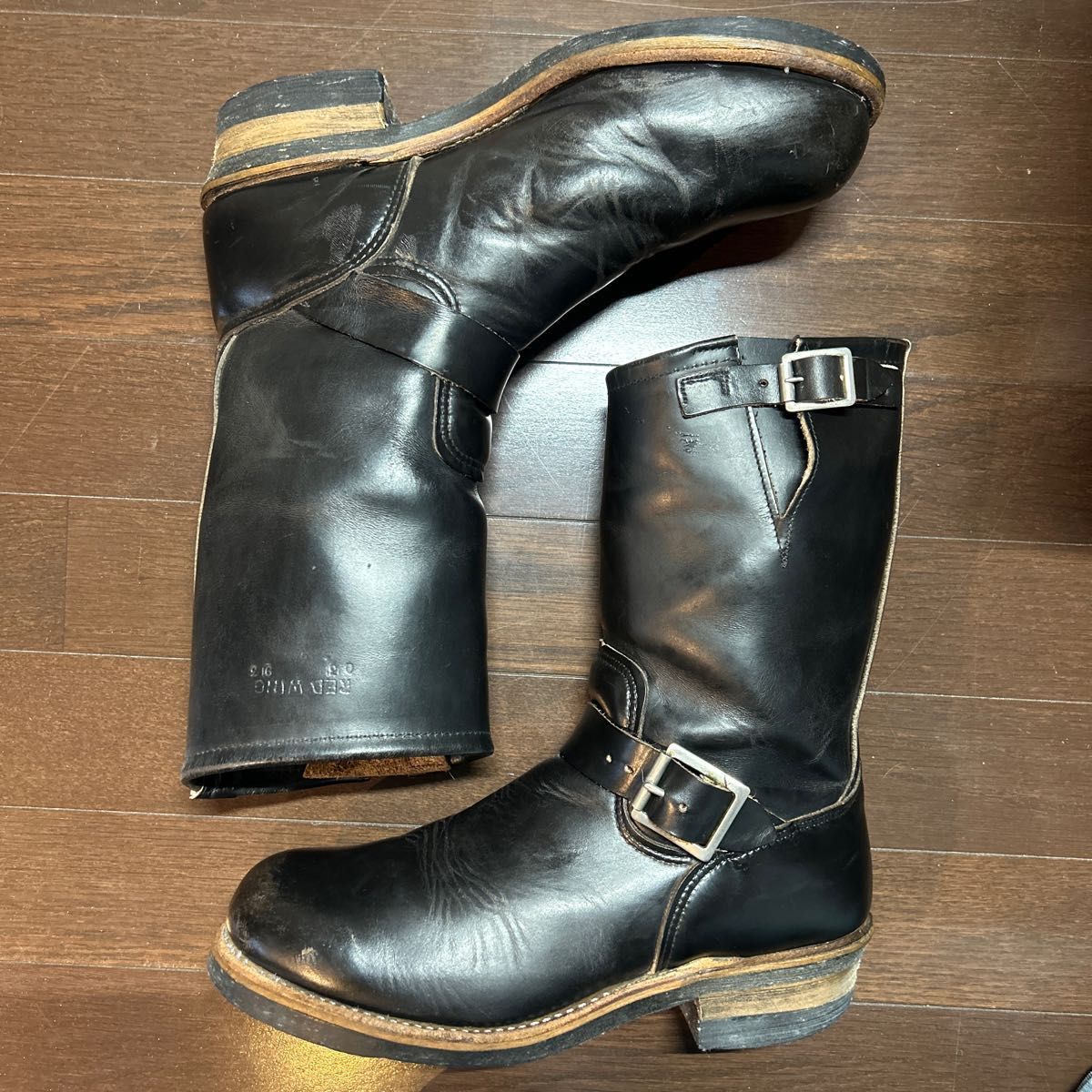 93年製 PT91 前期 REDWING レッドウィング 2268 エンジニア 茶芯 93年製 PT91 前期 REDWING レッドウィング 2268 エンジニア 茶芯