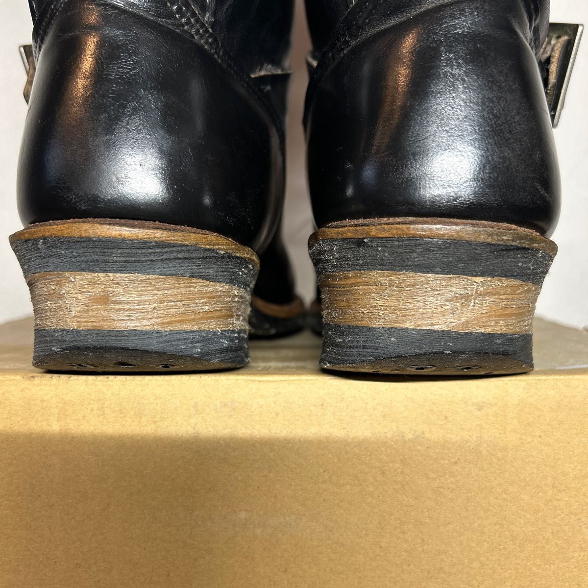 93年製 PT91 前期 REDWING レッドウィング 2268 エンジニア 茶芯 93年製 PT91 前期 REDWING レッドウィング 2268 エンジニア 茶芯