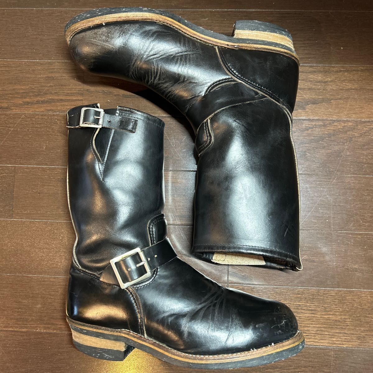 93年製 PT91 前期 REDWING レッドウィング 2268 エンジニア 茶芯 93年製 PT91 前期 REDWING レッドウィング 2268 エンジニア 茶芯