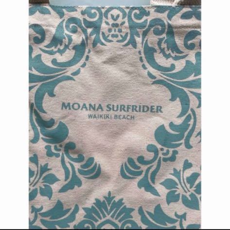 (送料込)ハワイ モアナサーフライダー トートバッグ　　MOANA SURFRIDER エコバッグ Hawaii ハワイトートバッグ　布製トートバッグ_画像3