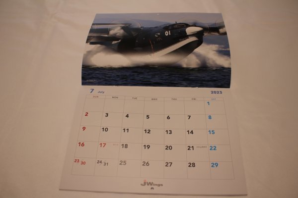 軍用機 カレンダー 2023_画像3