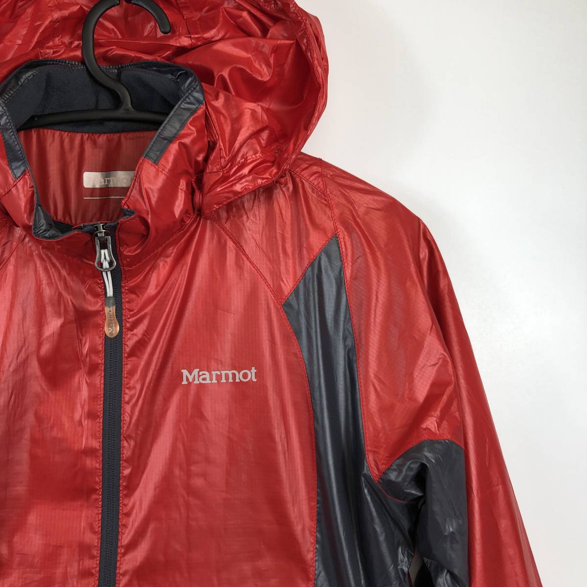  almost unused Marmot Marmot nylon Parker red series Korea plan 90 size 
