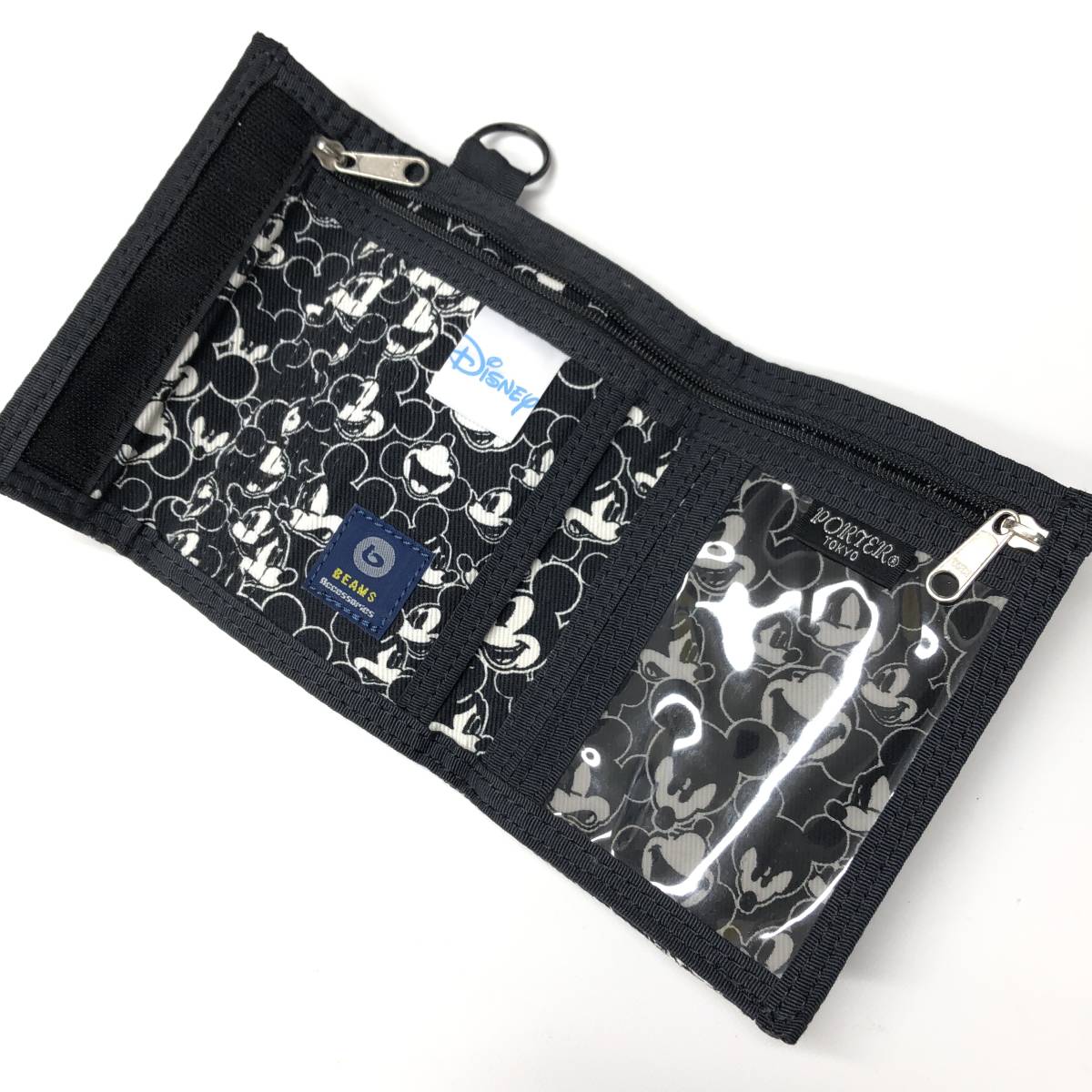 ポーター×ディズニー×ビームス PORTER×DISNEY×BEAMS 二つ折り財布 吉田カバン 限定 希少