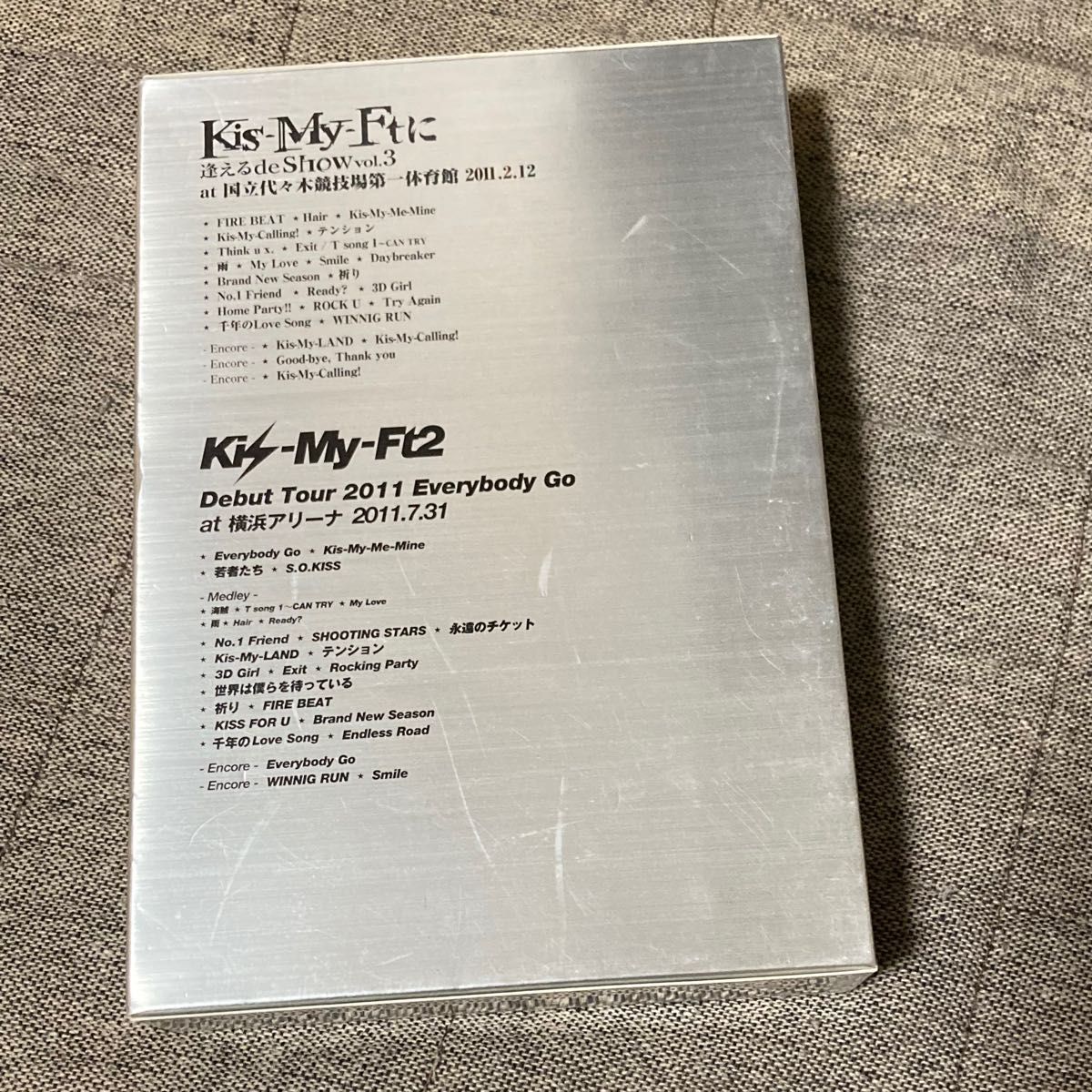Kis-My-Ft2 SHOW 国立代々木競技場 横浜 Everybody Go Debut Kis-My-Ft2 Debut Tour 2011 Everybody… /Kis−My−Ft2ブルーレイ/映像その他音楽
