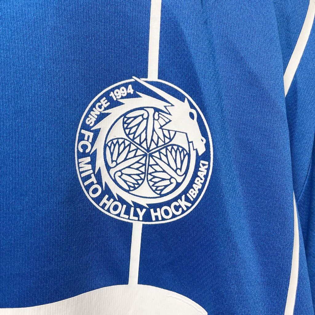 GAViC 水戸ホーリーホック 応援 ユニフォーム Tシャツ Mサイズ ブルー ポリエステル Jリーグ_画像3