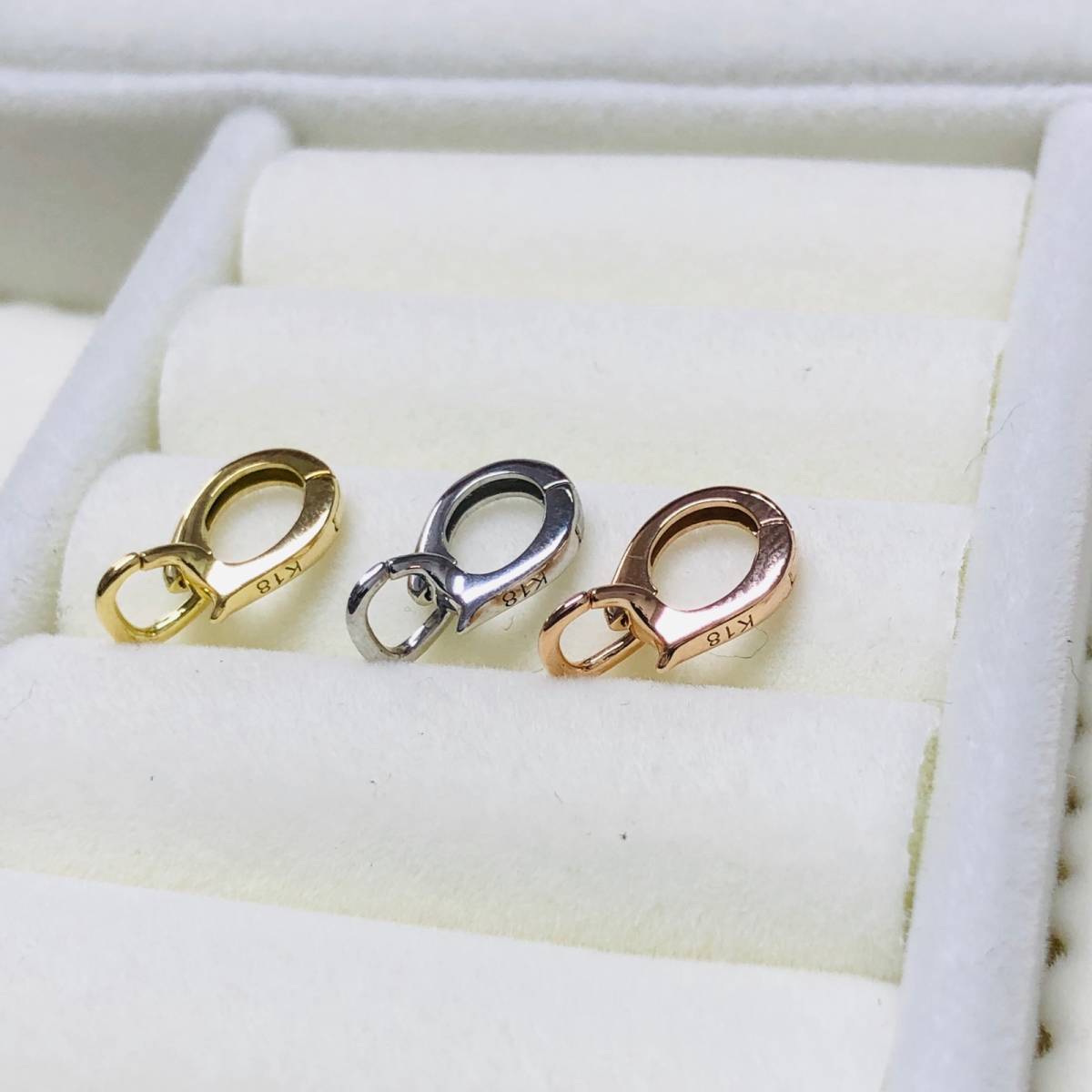 メーカー直売】 K18YG イエローゴールド WG ジュエリーパーツ 18K