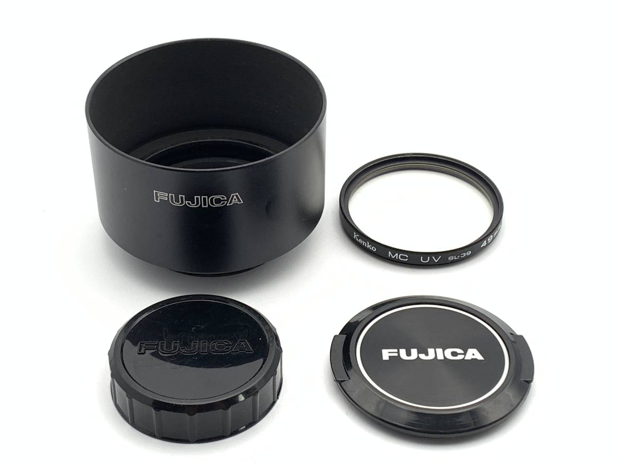 ◇希少◇ FUJIFILM EBC FUJINON SF 85mm F4 M42マウント 純正メタル
