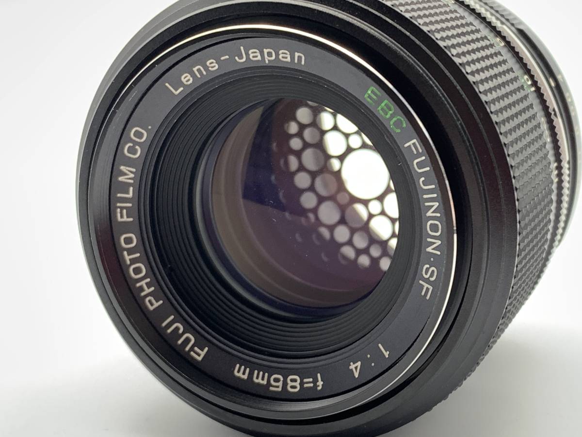 未使用品】 SF FUJINON EBC 美品FUJICA 希少 85mm M42 F4 レンズ(単