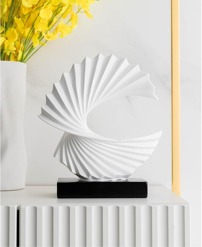 新作グッ 新品　高品質　抽象　装飾品　飾り物　金運をもたらす　オフィス　事務所　家庭用　　プレゼント　ホワイト 洋風