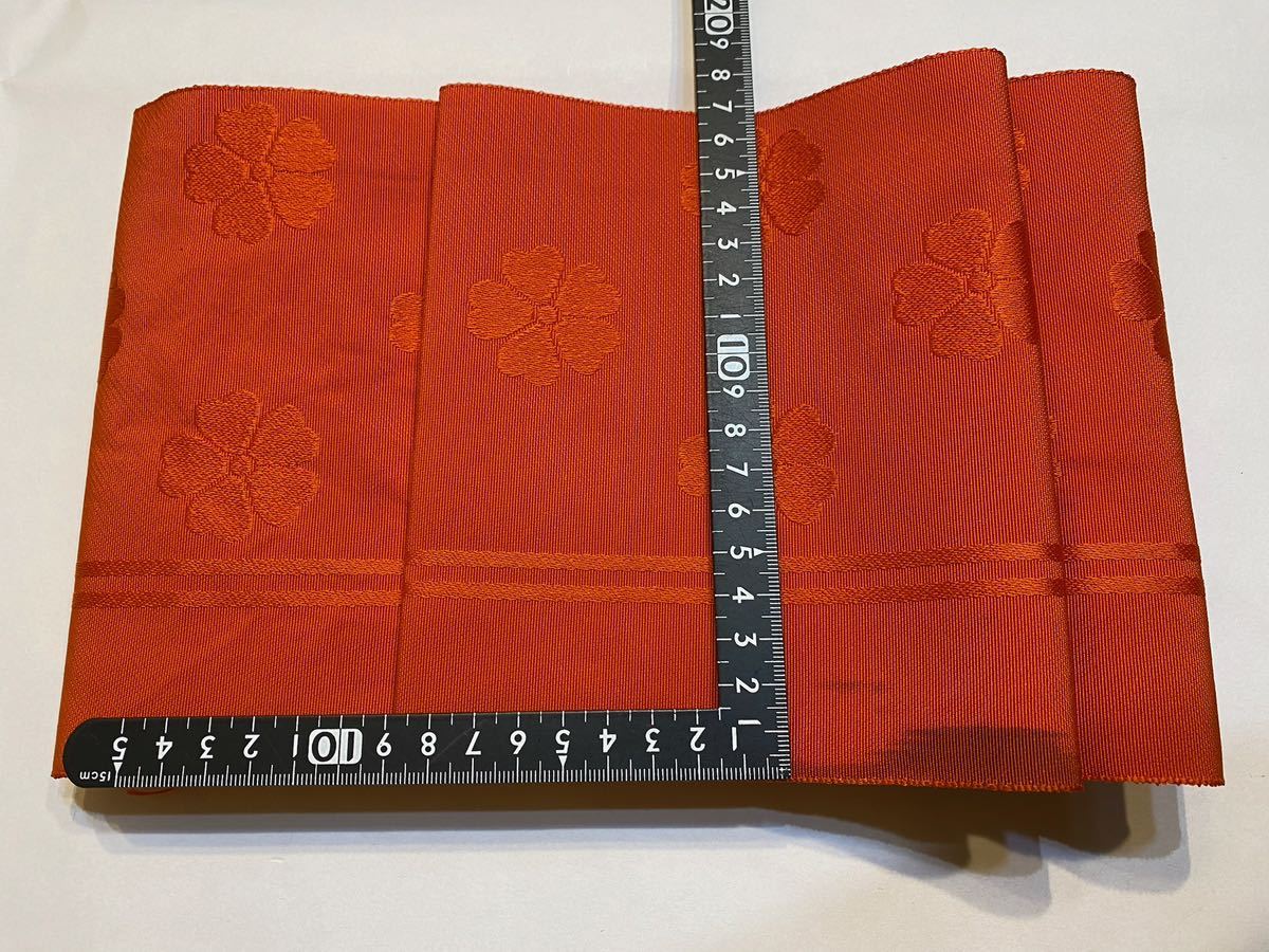  hanhaba obi юката obi 2 шт. комплект Gold красный натуральный шелк .. аксессуары для кимоно Sakura obi золотой нить 